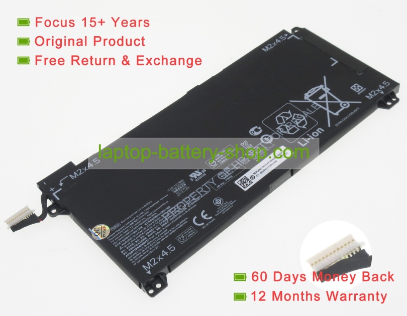 Hp HSTNN-DB9F, PG06XL 11.55V 5676mAh original batteries - Click Image to Close