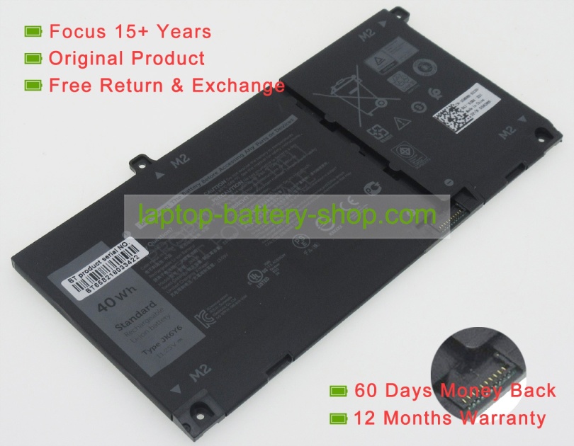 Dell 5NDNH, CF5RH 11.25V 3550mAh original batteries - Click Image to Close