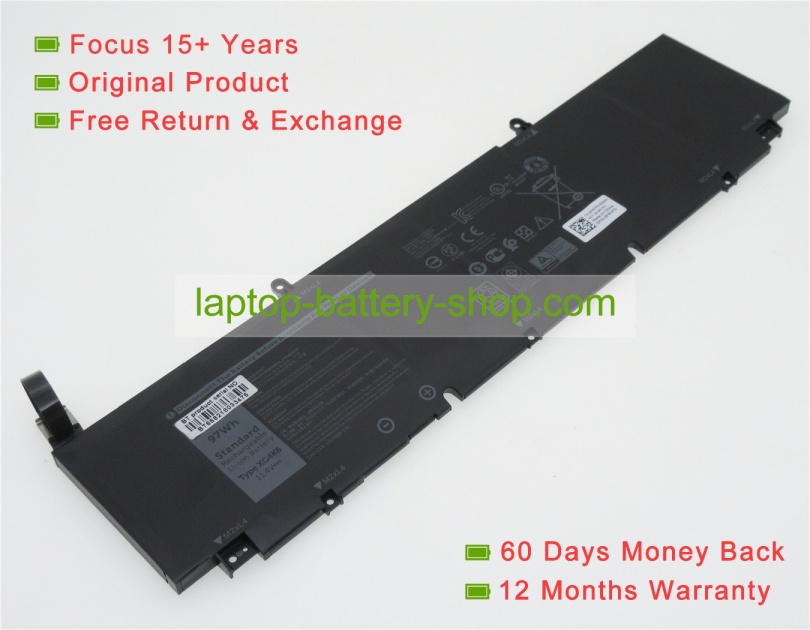 Dell 3ICP7/54/65-2, 01RR3 11.4V 8071mAh original batteries - Click Image to Close