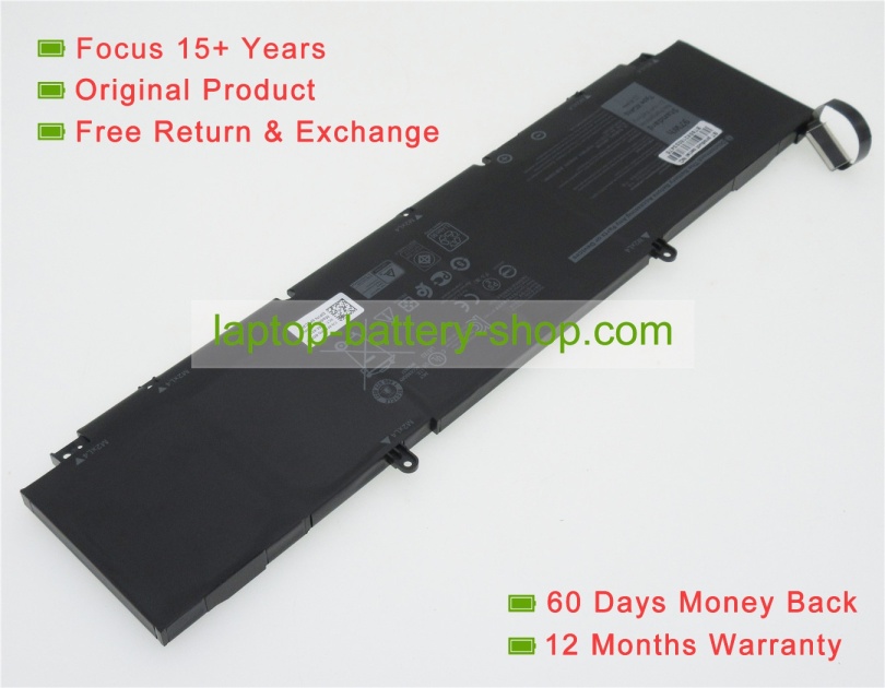 Dell 3ICP7/54/65-2, 01RR3 11.4V 8071mAh original batteries - Click Image to Close
