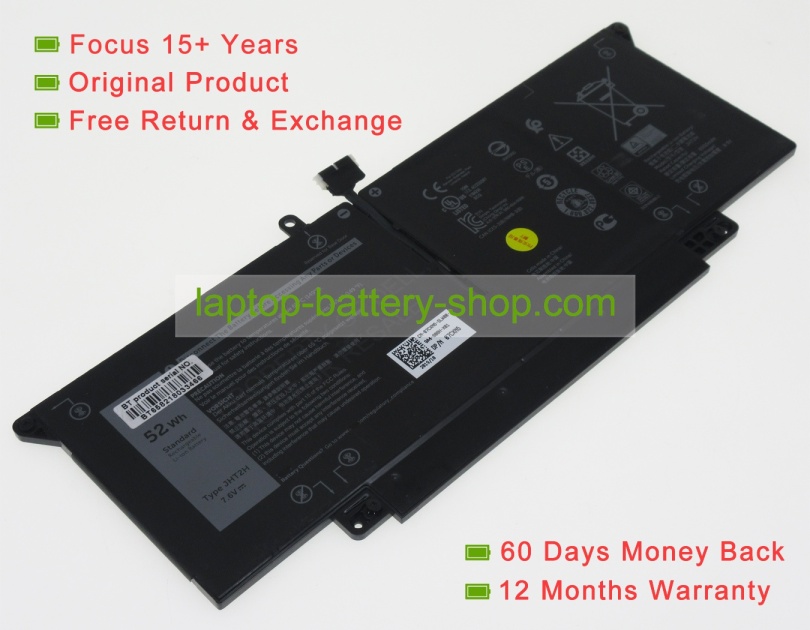 Dell XMT81, YY3GJ 7.6V 6500mAh original batteries - Click Image to Close