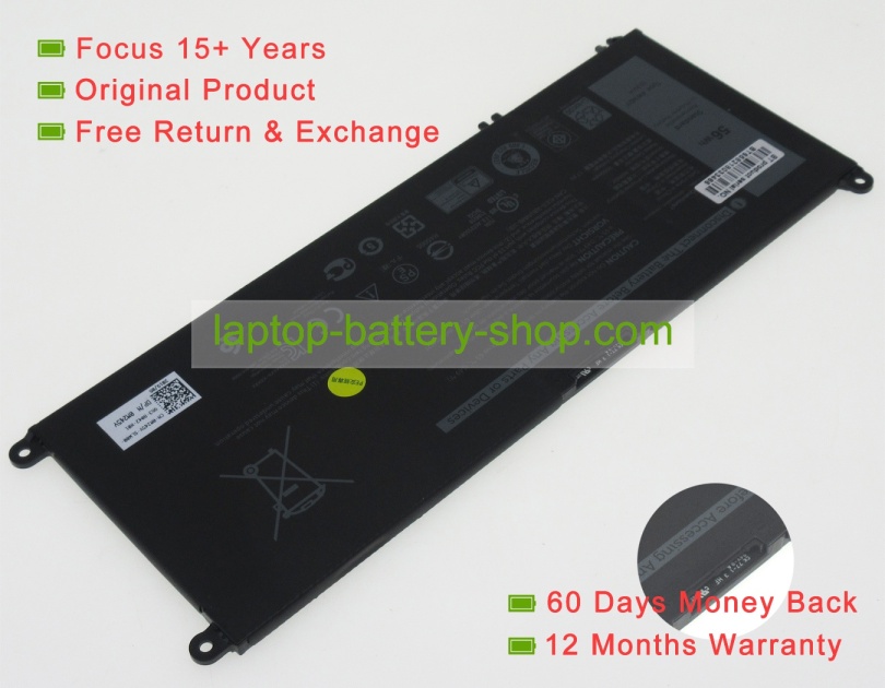 Dell 4WN0Y, G4MX4 15.2V 3500mAh original batteries - Click Image to Close