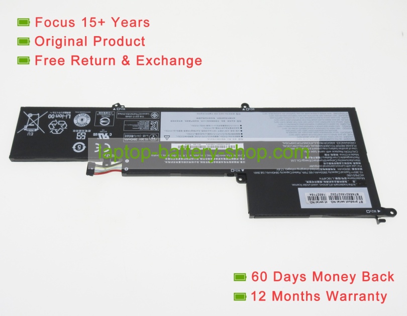 Lenovo L19C4PF4, 5B10W65297 15.36V 3960mAh original batteries - Click Image to Close