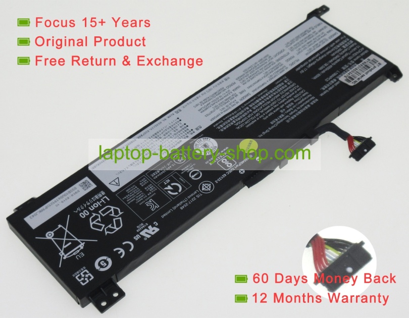 Lenovo L19C4PC0, L19SPC0 15.44V 4000mAh original batteries - Click Image to Close