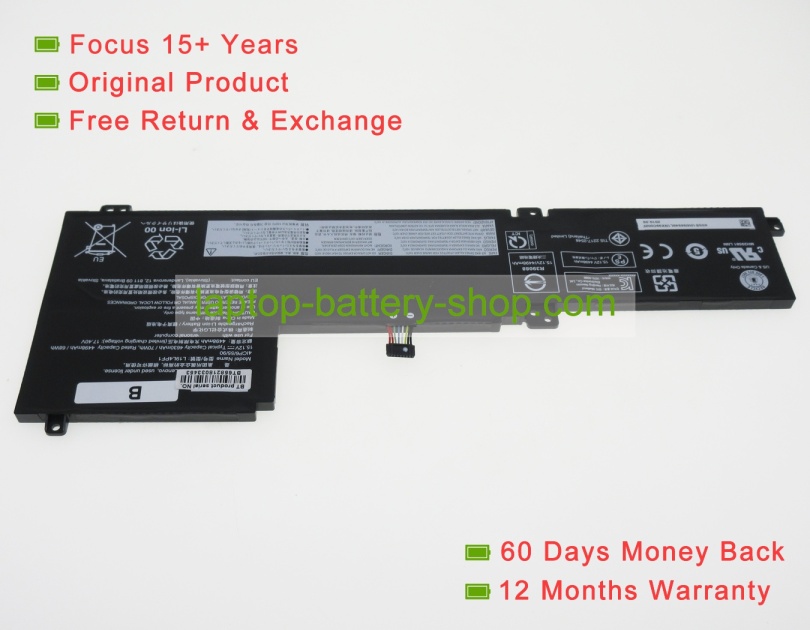Lenovo 4ICP6/55/90, L19C4PF1 15/15.12/15.2V 4630mAh original batteries - Click Image to Close