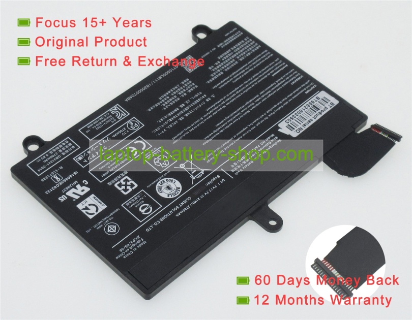 Toshiba PA5330U-1BRS, 2ICP4/63/68 7.7V 2700mAh original batteries - Click Image to Close