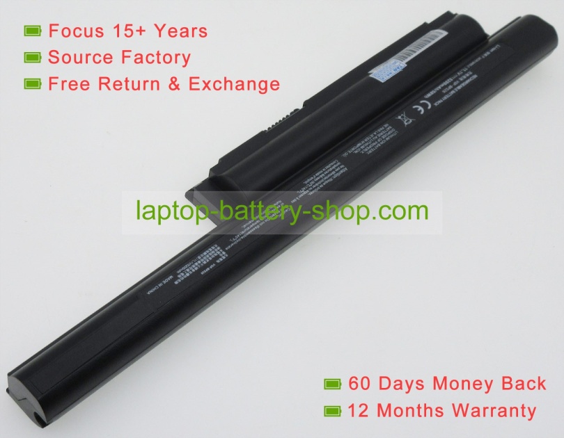 Sony VGP-BPL26, A1889560A 11.1V 4000mAh replacement batteries - Click Image to Close