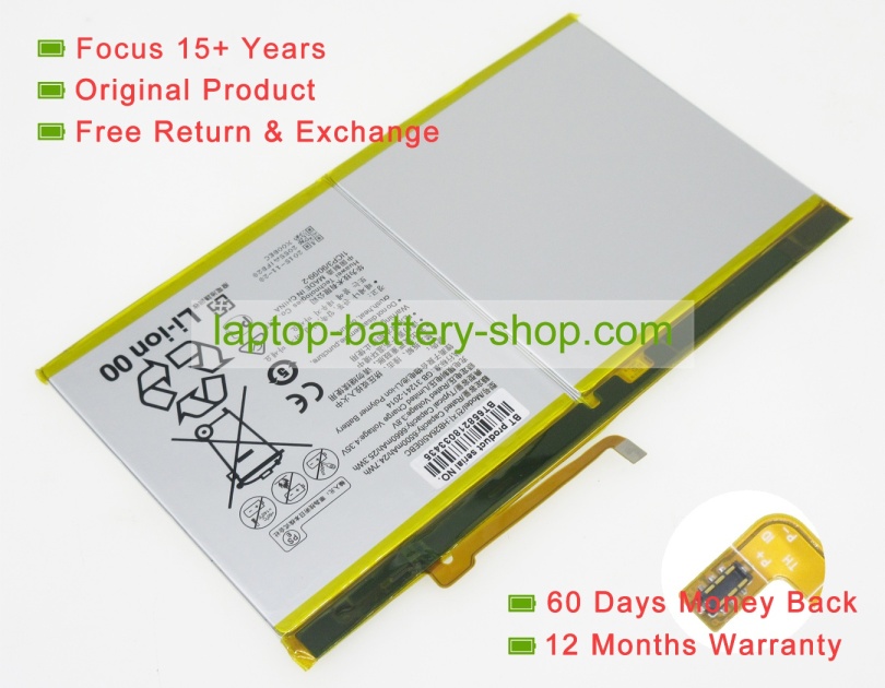 Huawei HB26A510EBC, 1ICP3/90/99-2 3.8V 6500mAh original batteries - Click Image to Close