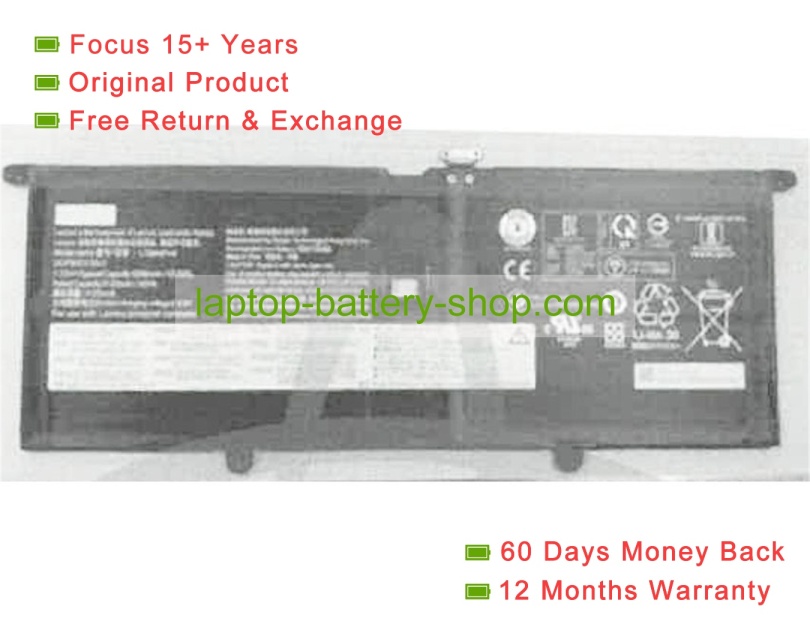 Lenovo L19M4PH0, 2ICP5/47/120-2 7.72V 8290mAh replacement batteries - Click Image to Close