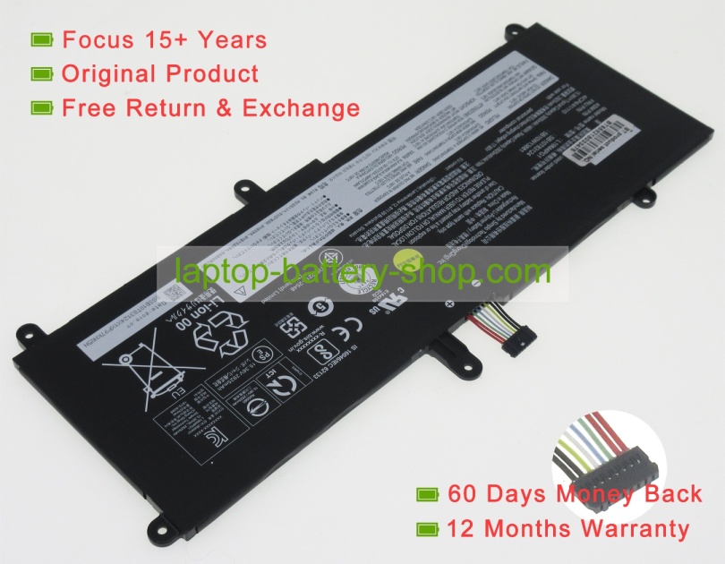 Lenovo 5B10W13882, L19M4PG1 15.36V 3000mAh original batteries - Click Image to Close