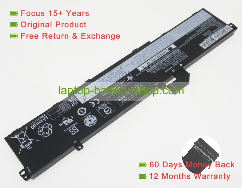 Lenovo SB10T83202, L19C6P71 11.55V 8095mAh original batteries - Click Image to Close