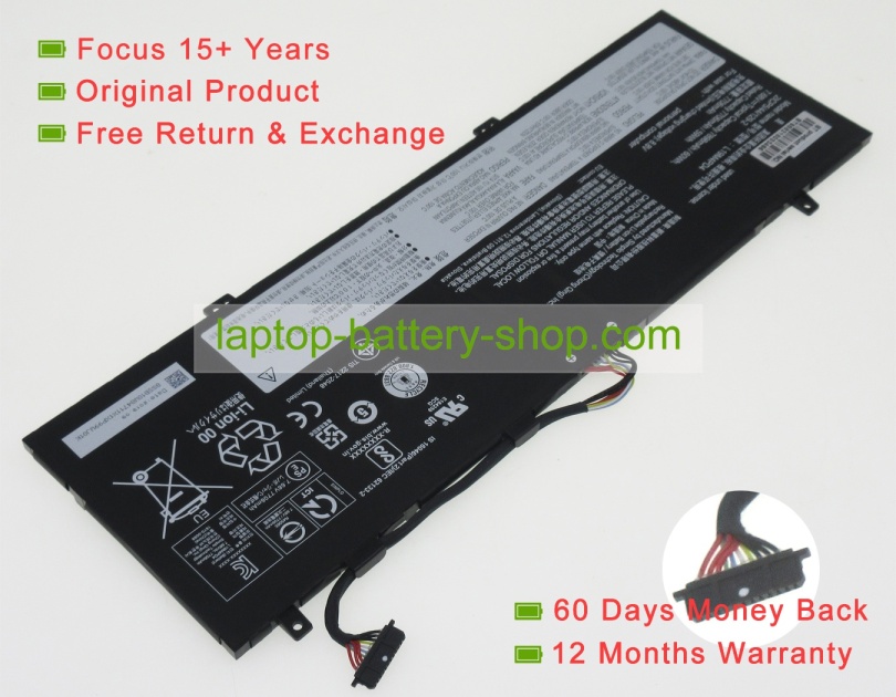 Lenovo 5B10W84712, L19M4PD4 7.68V 7898mAh original batteries - Click Image to Close