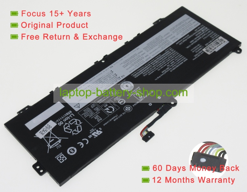 Lenovo SB10X63140, L19L4PG2 7.68V 6624mAh original batteries - Click Image to Close