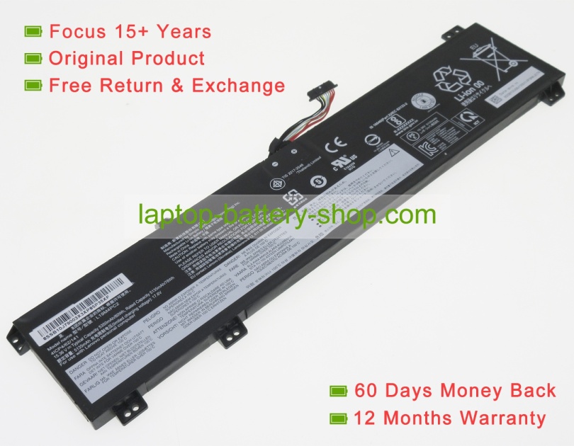 Lenovo SB10W86197, L19C4PC2 15.36V 5350mAh original batteries - Click Image to Close