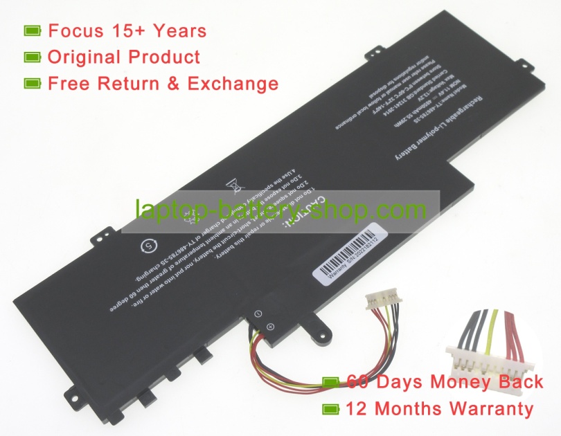 Chuwi TY-486785-3S 11.4V 4850mAh original batteries - Click Image to Close