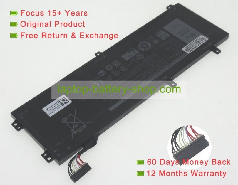 Dell NCC3D, V0GMT 11.4V 4900mAh original batteries - Click Image to Close