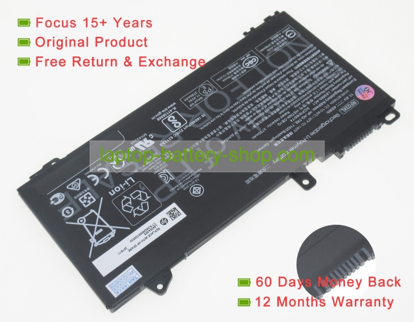 Hp L84354-005, RF03XL 11.4V 3790mAh original batteries - Click Image to Close