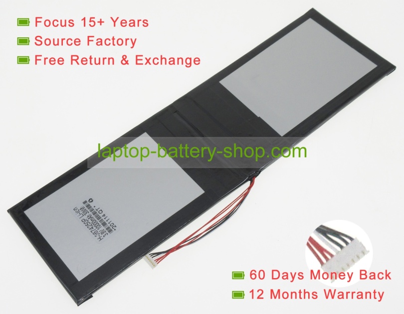 Irbis NV-3782117-2P, PL3782117P 3.8V 10000mAh replacement batteries - Click Image to Close