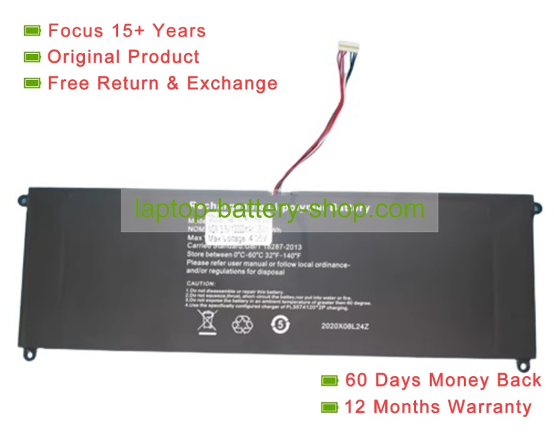 Irbis PL5073223 3.8V 9000mAh original batteries - Click Image to Close