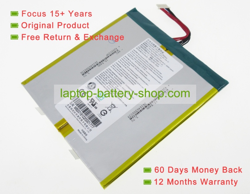 Acer 1ICP5/60/124-2, 4260124P 3.7V 8400mAh original batteries - Click Image to Close