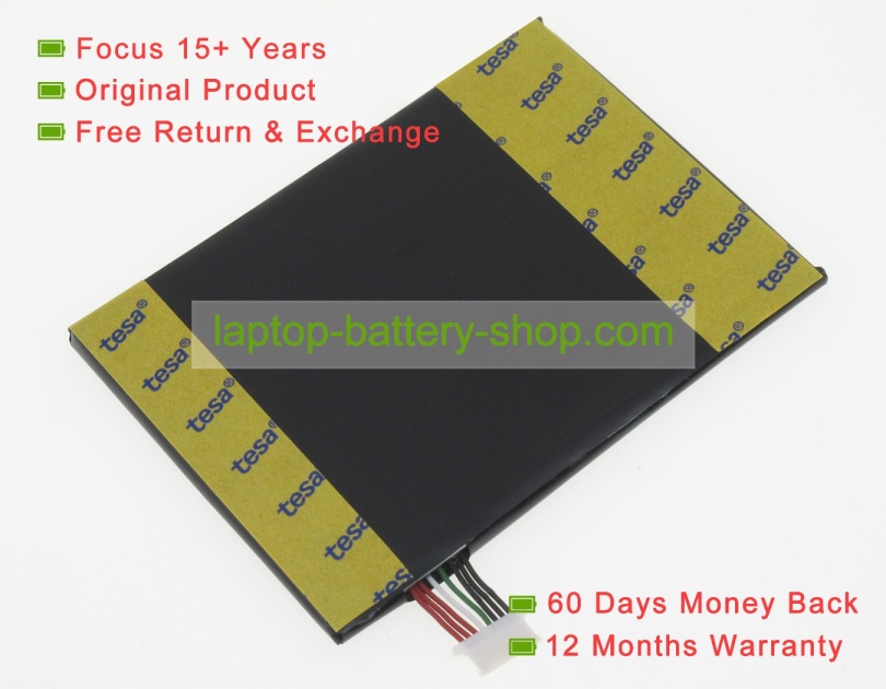 Mcnair MLP4110172, MLP4110172 N8 3.7V 4000mAh original batteries - Click Image to Close