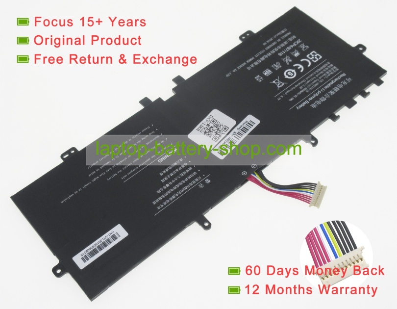 Mcnair MLP4087118-2S, MLP4087118 7.6V 6000mAh original batteries - Click Image to Close