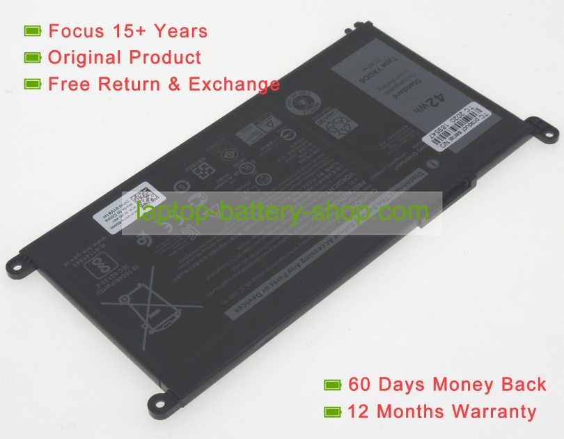 Dell 01VX1H, YRDD6  3500mAh original batteries - $ : Laptop  battery shop