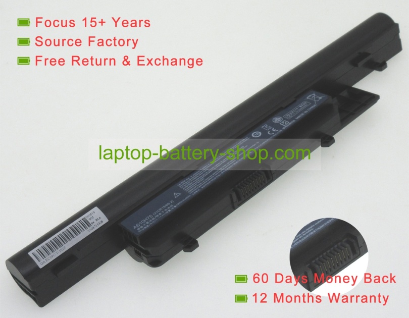 Acer AL10F31, AL10E31 11.1V 4400mAh replacement batteries - Click Image to Close