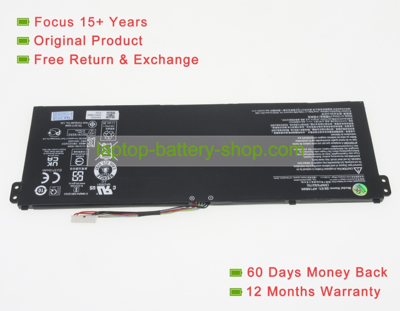 Acer KT00304013, KT0030G022 11.25V 3831mAh original batteries - Click Image to Close