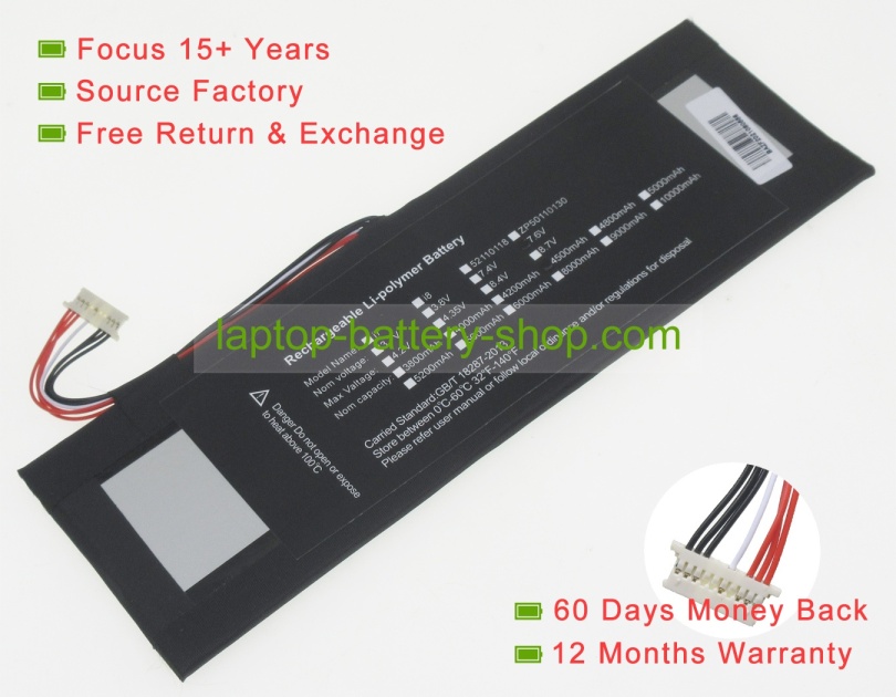 Avita PT366296-2S 7.6V 4500mAh replacement batteries - Click Image to Close