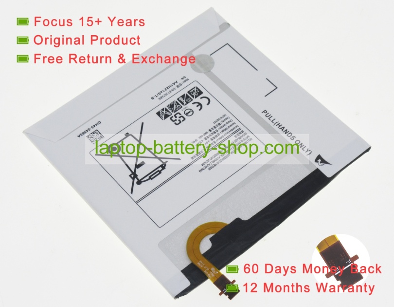 Samsung EB-BT367ABE, EB-BT367ABA 3.8V 5000mAh original batteries - Click Image to Close