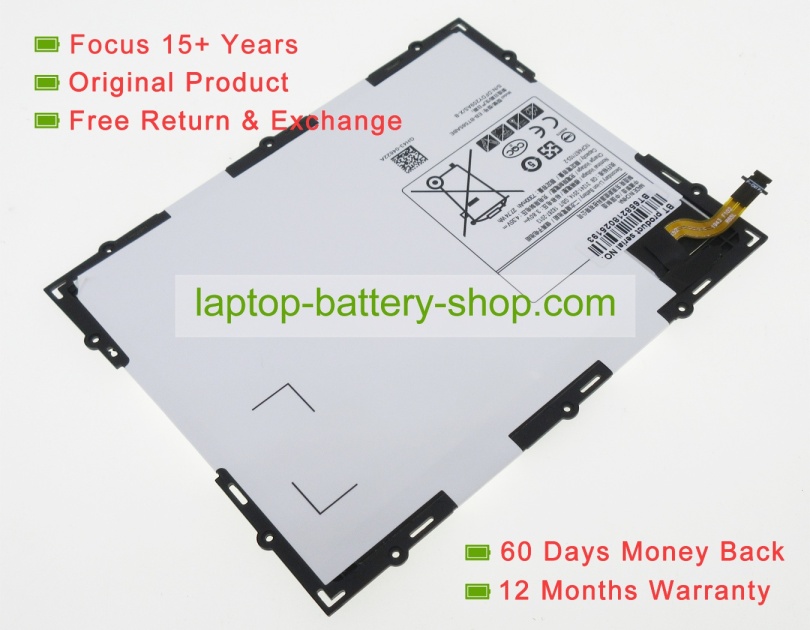 Samsung EB-BT585ABE, GH43-04628A 3.8V 7300mAh original batteries - Click Image to Close