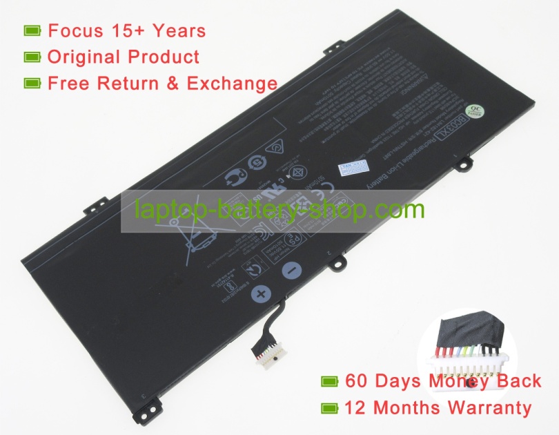 Hp HSTNN-IB9K, HSTNN-LB8T 11.55V 5010mAh original batteries - Click Image to Close