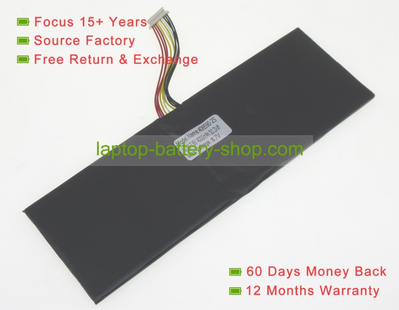 Other SF20GM-2S4000-B1G1, 406590-2S 7.6V 4000mAh replacement batteries - Click Image to Close