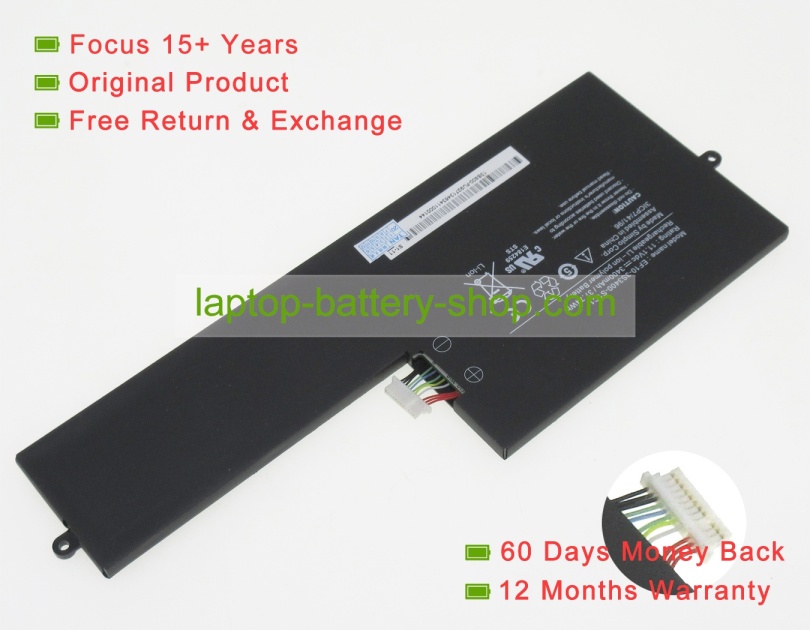 Uniwill EF10-3S3200-B1C1, EF10-3S3400-G1L4 11.1V 3400mAh original batteries - Click Image to Close