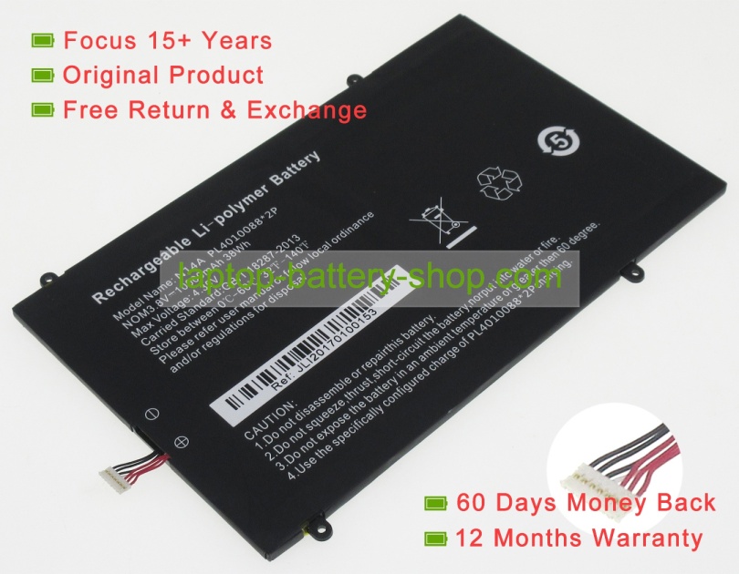 Other N14A PL4010088 2P 3.8V 10000mAh original batteries - Click Image to Close