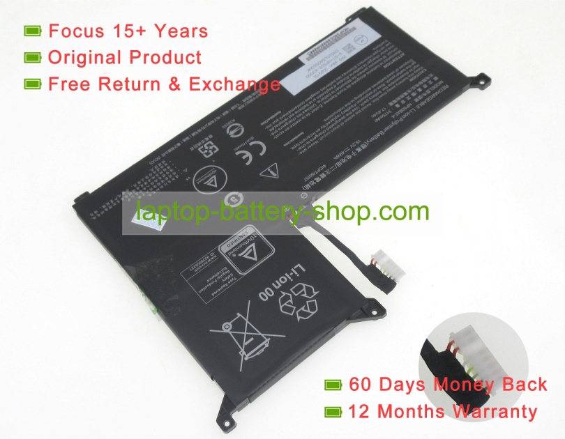 Clevo NP50BAT-4 15.2V 3175mAh original batteries - Click Image to Close