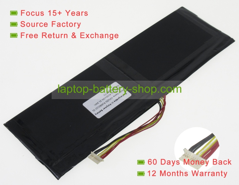 Nuvision PL2983122, 2883122P 7.6V 4000mAh replacement batteries - Click Image to Close