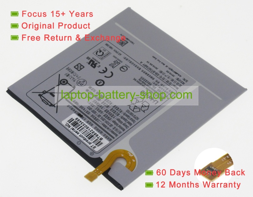 Samsung EB-BT307ABY, AAaM919jD/-B 3.85V 5000mAh original batteries - Click Image to Close