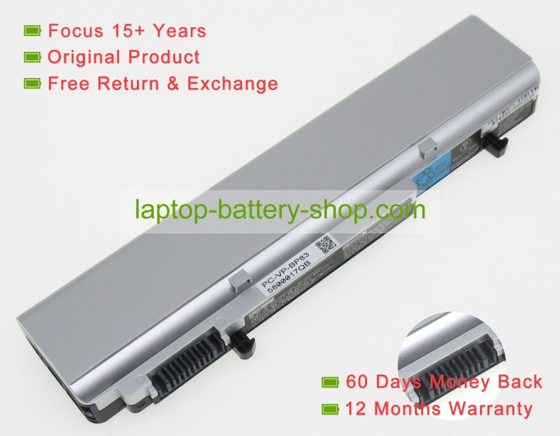 Nec PC-VP-BP83, OP-570-77001 10.8V 3350mAh original batteries - Click Image to Close