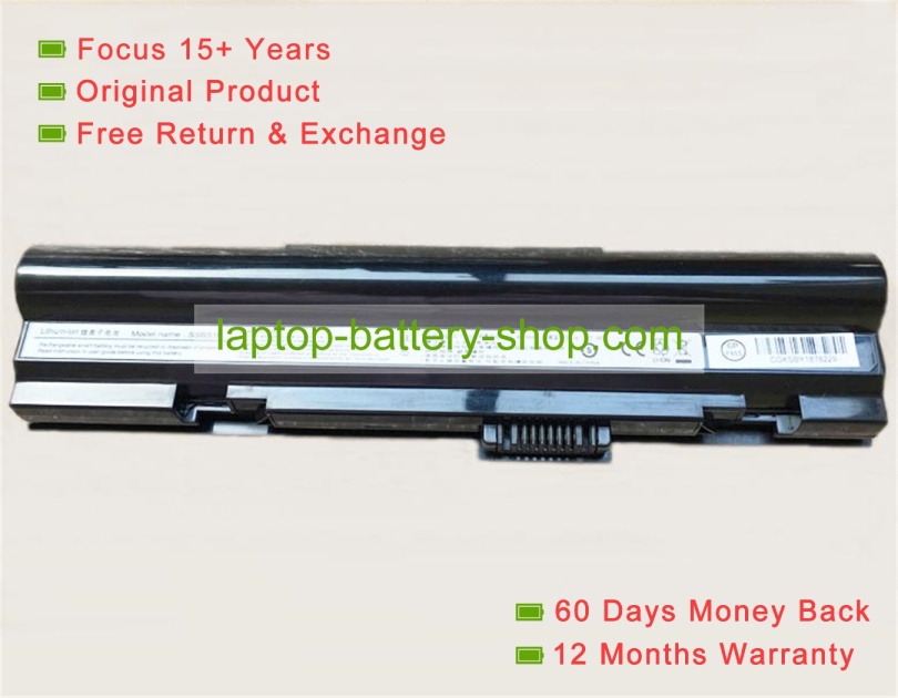 Haier SSBS15, SSBS17 11.4V 4400mAh original batteries - Click Image to Close