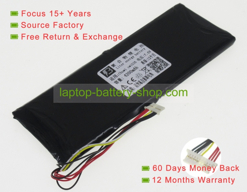 Chuwi NV-635170-2S 7.6V 4200mAh replacement batteries - Click Image to Close