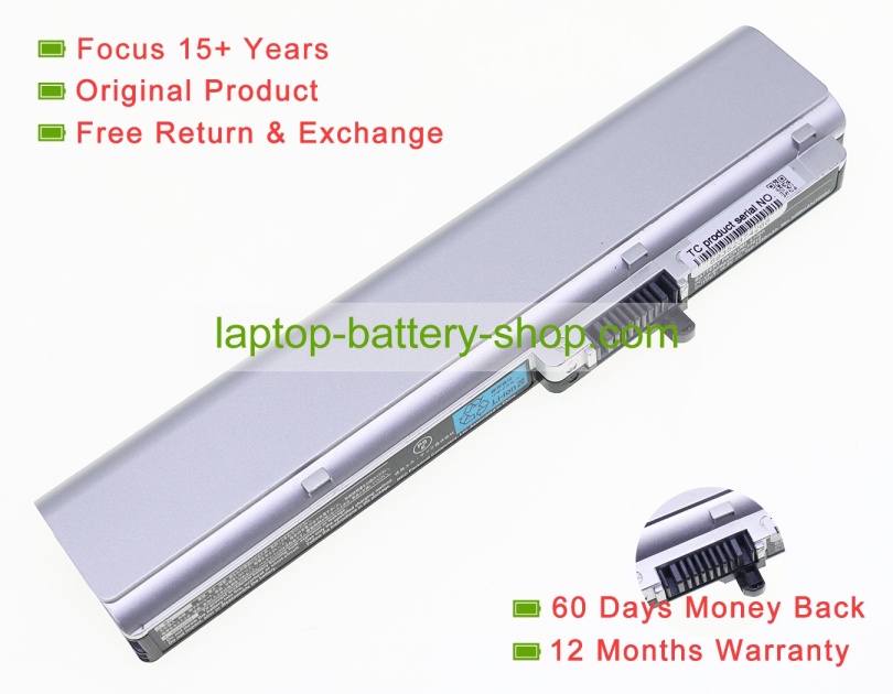 Nec PC-VP-BP90, OP-570-77012 10.8V 3350mAh original batteries - Click Image to Close