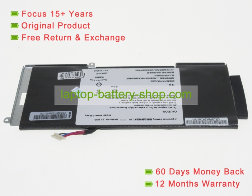 Haier 170069, SSBS63 11.1V 3000mAh original batteries - Click Image to Close
