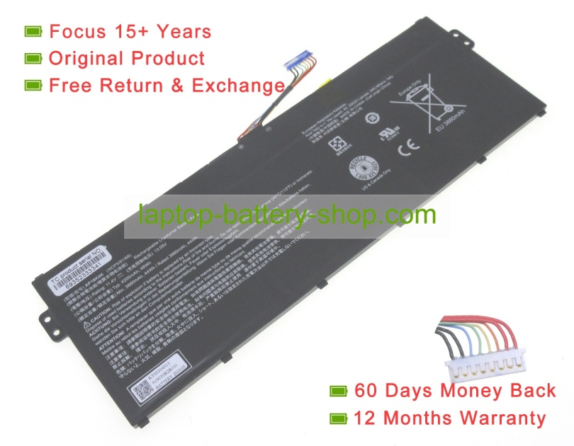 Acer AP18K4K 11.4V 4200mAh original batteries - Click Image to Close