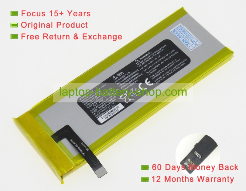 Gpd 4841105-2S, AEC4941107-2S1P 7.6V 3100mAh original batteries - Click Image to Close