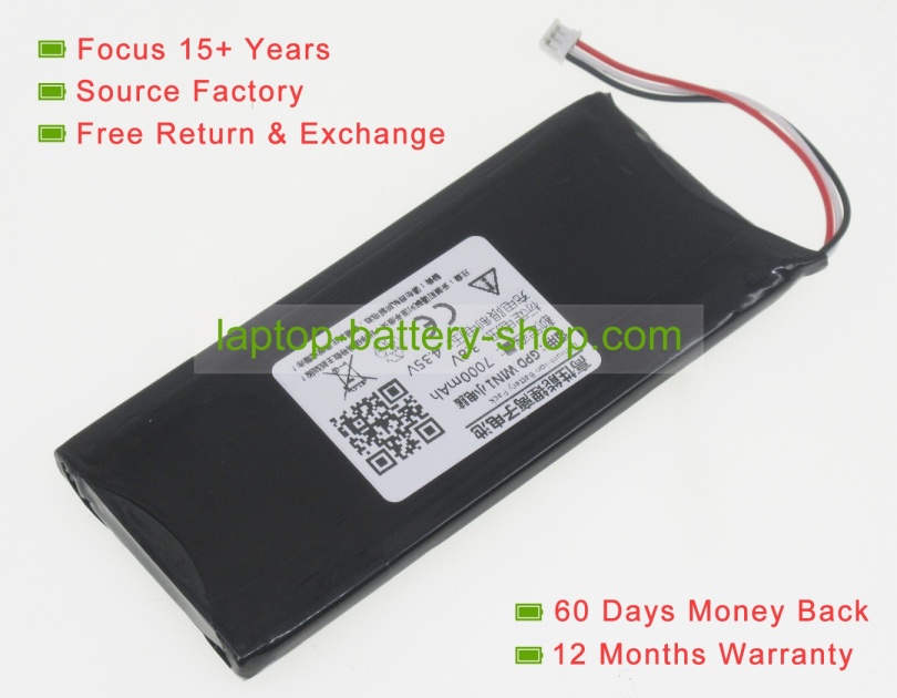 Gpd WIN1, 8448104 3.7V 7000mAh replacement batteries - Click Image to Close