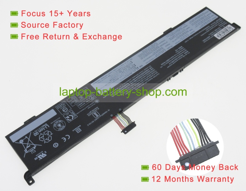 Lenovo L19D3PF4, SB10W89842 11.4V 3950mAh original batteries - Click Image to Close
