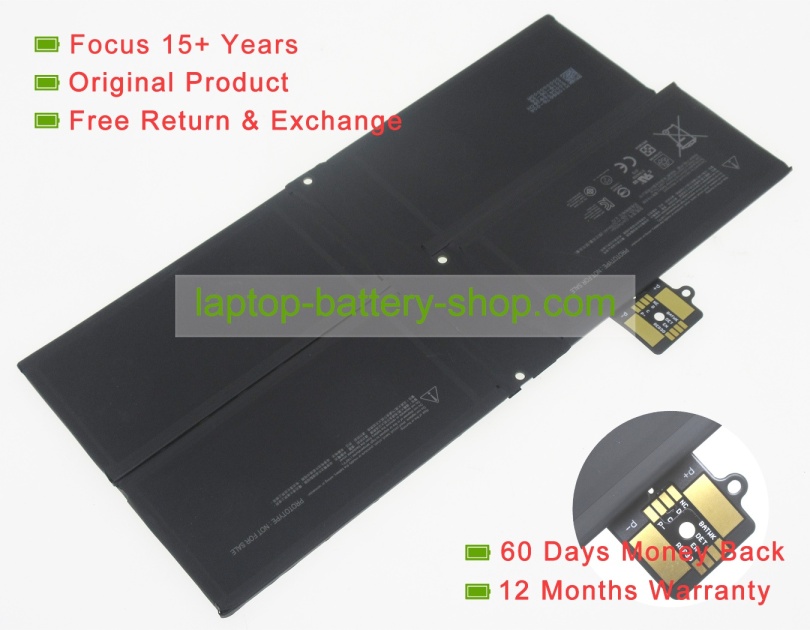 Microsoft G3HTA056H, 2ICP3/55/107-2 7.58V 5249mAh original batteries - Click Image to Close