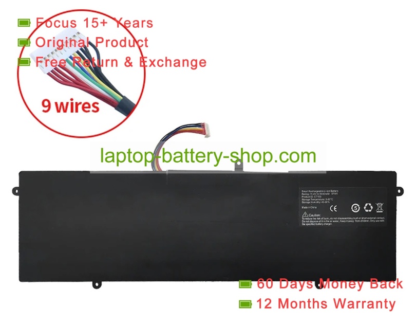 Byone CT153 11.4V 6200mAh original batteries - Click Image to Close